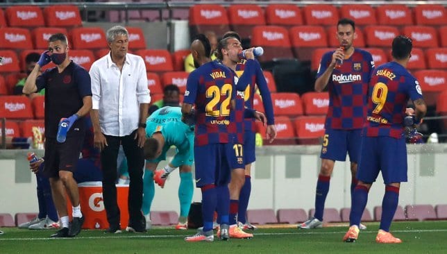 بارتوميو يعلن عن إقالة سيتيين من تدريب برشلونة